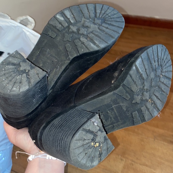 Black lace up booties - Picture 4 of 4